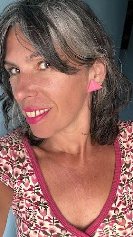 pendientes rosa puestos Nuevas adquisiciones en mi colección de pendientes 03