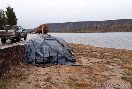 En Piedra del Águila el Wiñoy Chripantü se prepara bajo la lluvia