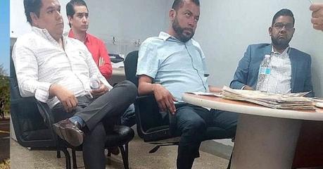 El alcalde de Matehuala, Iván Estrada Guzmán, comparece ante la Fiscalía General del Estado por acusaciones de vínculos con el crimen organizado