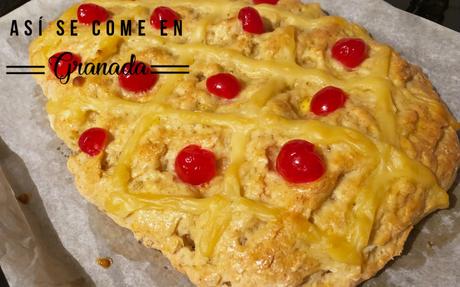 Coca de San Juan sin gluten ni lactosa