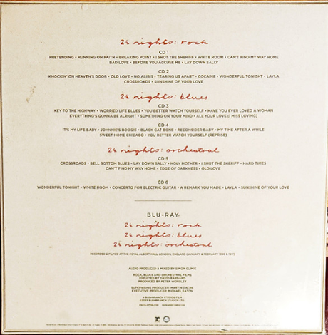 Eric Clapton: The Definitive 24 Nights (1991 - 2023) Eric Clapton: The Definitive 24 Nights (1991 - 2023)
