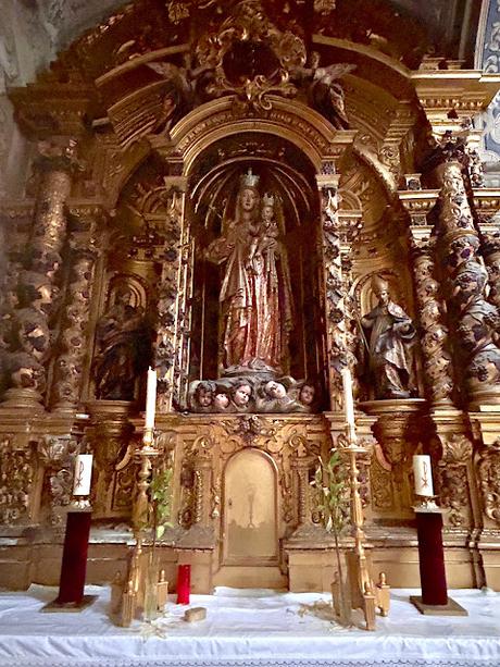 La iglesia de la Misericordia (6): el Retablo de la Virgen de la Alegría.