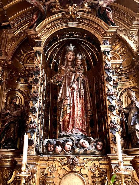 La iglesia de la Misericordia (6): el Retablo de la Virgen de la Alegría.
