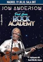 Jon Anderson y The Paul Green Rock Academy en Sala La Paqui