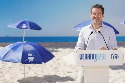 Contra toda lógica, el PP abre una playa en Madrid.