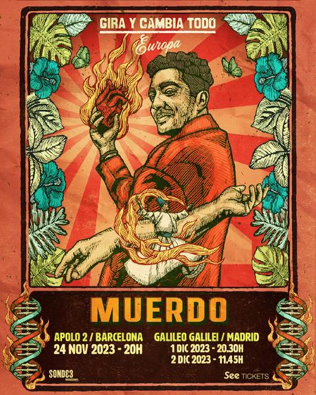 Muerdo: conciertos de fin de gira en Madrid y Barcelona
