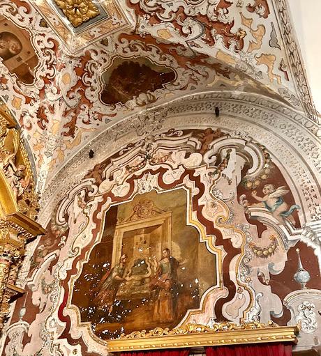 La iglesia de la Misericordia (8): el Retablo de Santa Bárbara.