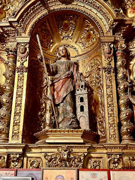La iglesia de la Misericordia (8): el Retablo de Santa Bárbara.