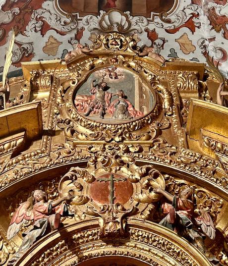 La iglesia de la Misericordia (8): el Retablo de Santa Bárbara.