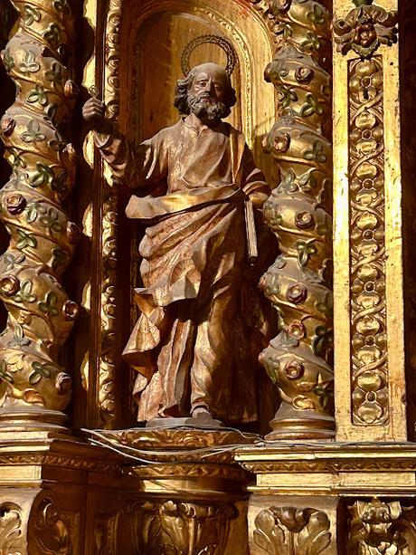 La iglesia de la Misericordia (8): el Retablo de Santa Bárbara.