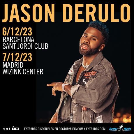 Conciertos de Jason Derulo en Barcelona y Madrid