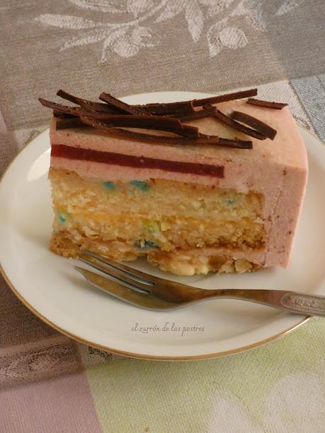 Tarta Entremet Fresa y Limón Tarta Entremet Fresa y Limón