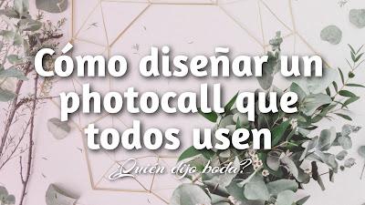 Cómo diseñar un photocall que todos usen Cómo diseñar un photocall que todos usen