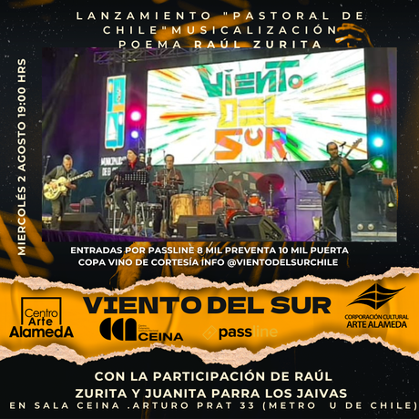 Viento del Sur en vivo en Centro Arte Alameda junto a Raúl Zurita y Juanita Parra 103a41ff-da6e-b3dd-81bf-bfeb8b795204