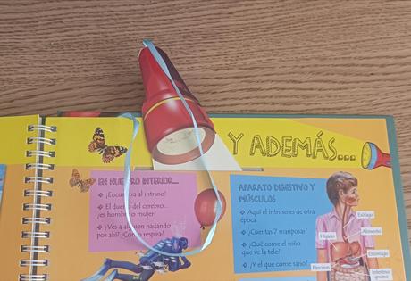 Leyendo «Libro Linterna: Cuerpo Humano» (Susaeta)