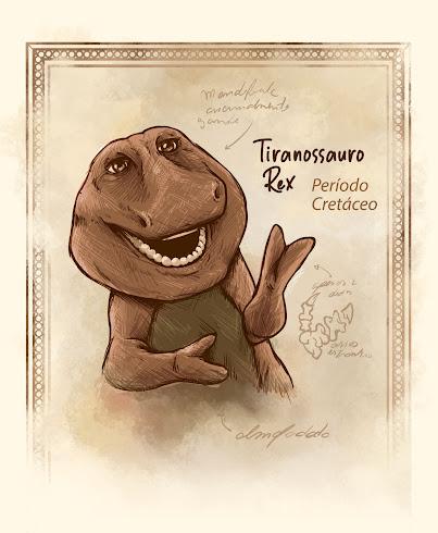 El bestiario dinosauriano de Larissa Villela