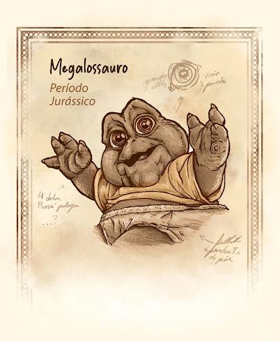 El bestiario dinosauriano de Larissa Villela