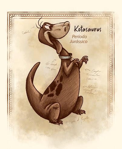 El bestiario dinosauriano de Larissa Villela