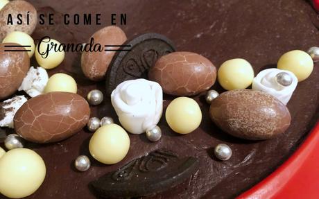 Tarta de oreo y chocolate sin gluten ni lactosa