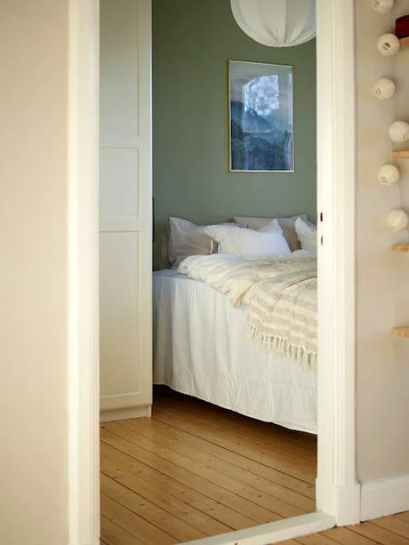 Cocina rústica en apartamento nórdico Cocina rústica en apartamento nórdico