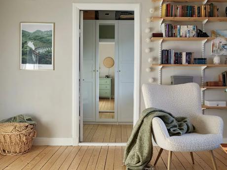 Cocina rústica en apartamento nórdico Cocina rústica en apartamento nórdico