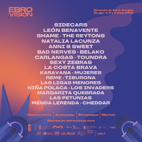 Cartel completo del Ebrovisión 2023