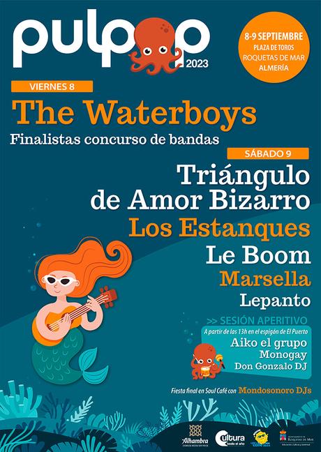 Cartel completo del Pulpop Festival 2023