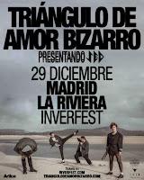 Concierto de Triángulo de amor bizarro en La Riviera