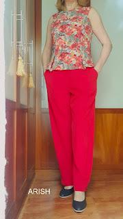 PANTALON RETRO + TOP PANTALON RETRO + TOP