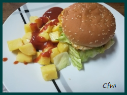 Hamburguesa con huevo