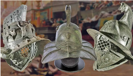 Cascos de Gladiadores