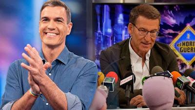 Saturados… y Sánchez y Feijóo, en “El Hormiguero”.