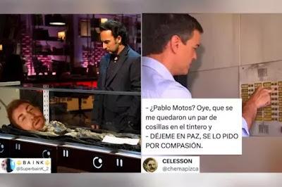 Saturados… y Sánchez y Feijóo, en “El Hormiguero”.