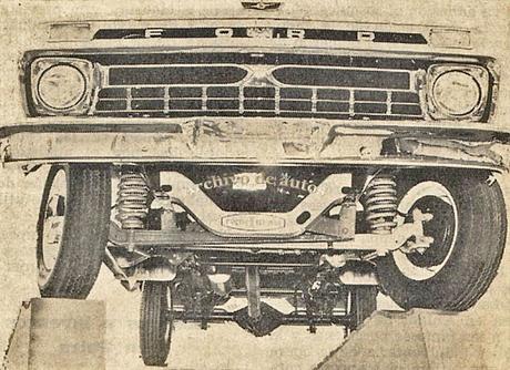 Ford F-100 y su eje delantero Twin-I-Beam presentado en 1966