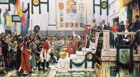 Las Cortes de Cádiz y la Constitución de 1812. Las Cortes de Cádiz y la Constitución de 1812.