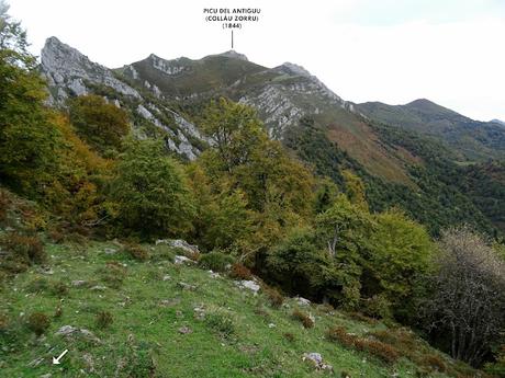 Les Bedules-Picu del Antiguu (Colláu Zorru)-Cazoli