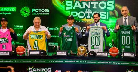 Santos del Potosí regresa a la Liga Nacional de Baloncesto Profesional con fuerte apoyo gubernamental y de patrocinadores