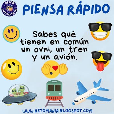 ACERTIJOS Desafío matemático, Reto matemático, Problema matemático, Día del Ovni, Día mundial de los Ovnis, Acertijos, Acertijos escolares, Acertijo visual