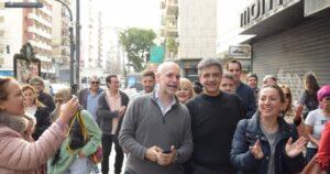 Jorge Macri recorrió Caballito junto a Larreta