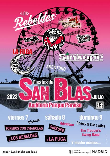Fiestas de San Blas 2023: conciertos y más