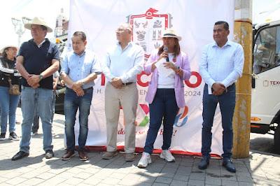 ENTREGA GOBIERNO MUNICIPAL DE TEXCOCO, VEHÍCULOS QUE MEJORARÁN LOS SERVICIOS BRINDADOS A LA CIUDADANÍA