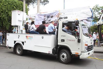 ENTREGA GOBIERNO MUNICIPAL DE TEXCOCO, VEHÍCULOS QUE MEJORARÁN LOS SERVICIOS BRINDADOS A LA CIUDADANÍA