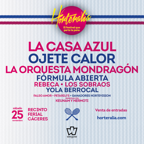 Horteralia Cáceres 2023: cartel completo