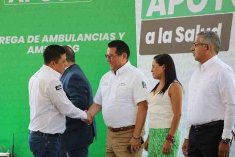Nuevas ambulancias modernas reforzarán la atención médica en los municipios: SSPCE
