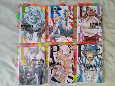 Beastars (Tomos XVII, XVIII, XIX, XX, XXI, XXII), de Paru Itagaki
