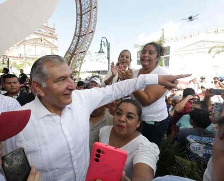 Adan Augusto asegura que de no seguir con la cuarta transformación se estaría traicionando al pueblo
