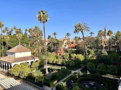 Galería alta de los Grutescos y del Palacio Gótico del Alcázar.