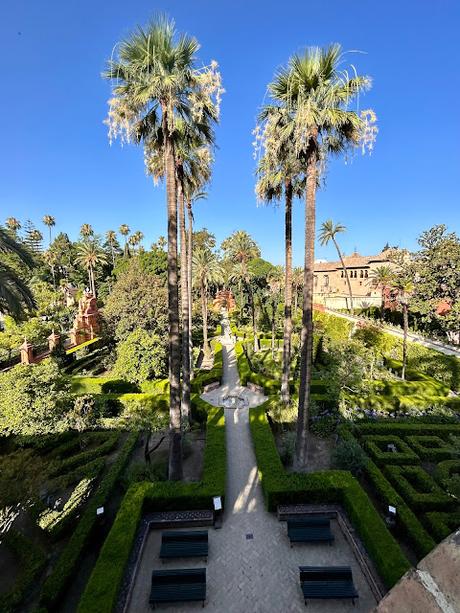 Galería alta de los Grutescos y del Palacio Gótico del Alcázar.