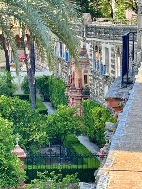 Galería alta de los Grutescos y del Palacio Gótico del Alcázar.