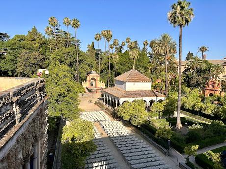 Galería alta de los Grutescos y del Palacio Gótico del Alcázar.